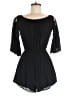 Love, Fire 100% Rayon Black Romper Size M - photo 1