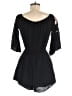 Love, Fire 100% Rayon Black Romper Size M - photo 2