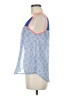 Assorted Brands 100% Polyester Blue Sleeveless Blouse Size M - photo 5
