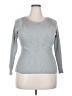 Lane Bryant Silver Pullover Sweater Size 18 - 20 Plus - photo 1