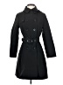Jane Post 100% Polyester Black Trenchcoat Size XS - photo 1