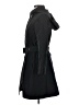 Jane Post 100% Polyester Black Trenchcoat Size XS - photo 5