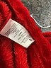Joyspun 100% Polyester Red Fleece Size S - photo 7