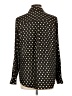 Who What Wear 100% Polyester Polka Dots Black Long Sleeve Blouse Size L - photo 2