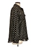 Who What Wear 100% Polyester Polka Dots Black Long Sleeve Blouse Size L - photo 4