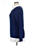 AB Studio 100% Polyester Color Block Blue Pullover Sweater Size XL - photo 5