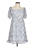 J.ING 100% Polyester Blue Casual Dress Size S - photo 1