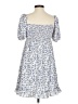 J.ING 100% Polyester Blue Casual Dress Size S - photo 2