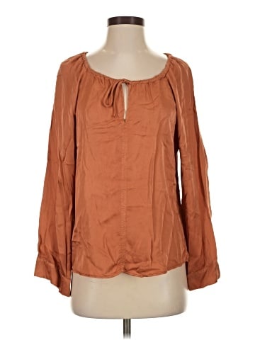 Cali Dreaming Long Sleeve Blouse (view 1)