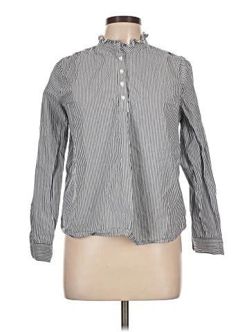 Indigo Rose Long Sleeve Blouse (view 1)