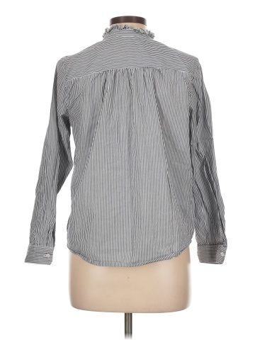 Indigo Rose Long Sleeve Blouse (view 2)