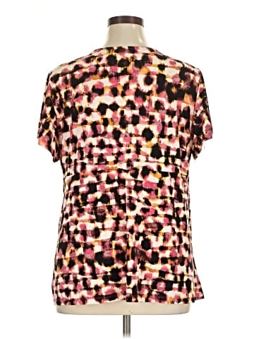 Daisy Fuentes Short Sleeve Blouse (view 2)