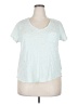 Torrid Stars Blue Short Sleeve T-Shirt Size 2X Plus (2) - photo 1