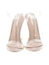 Public Desire White Tan Sandals Size 8 - photo 2