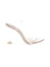 Public Desire White Tan Sandals Size 8 - photo 1