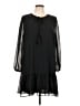 Draper James 100% Polyester Black Casual Dress Size L - photo 1