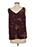 Maurices 100% Polyester Burgundy Sleeveless Blouse Size M - photo 2