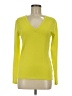 525 America Solid Yellow Pullover Sweater Size M - photo 1