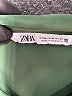 Zara Solid Green Long Sleeve Blouse Size M - photo 7