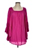 Indah 100% Rayon Pink 3/4 Sleeve Blouse Size XS - photo 1