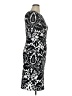 Connected Apparel Graphic Black Cocktail Dress Size 14 - photo 4