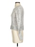 MNG Metallic Silver Pullover Sweater Size XS - photo 5