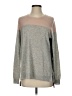 Vince. 100% Cashmere Color Block Gray Cashmere Pullover Sweater Size S - photo 1