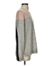Vince. 100% Cashmere Color Block Gray Cashmere Pullover Sweater Size S - photo 4