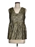 Tuckernuck Gold Sleeveless Blouse Size M - photo 1