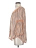 Sundance 100% Viscose Silver 3/4 Sleeve Blouse Size S - photo 5
