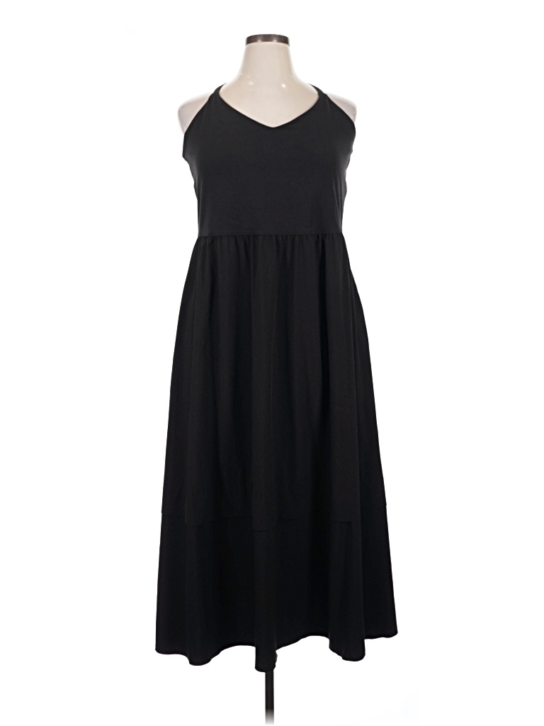Pre-owned Athleta Casual Dress In Black