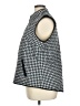 Karen Scott Sport 100% Polyester Houndstooth Gray Vest Size XL - photo 5