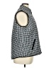 Karen Scott Sport 100% Polyester Houndstooth Gray Vest Size XL - photo 4