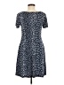 North Style Polka Dots Blue Casual Dress Size 6 - photo 2