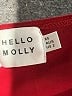 Hello Molly 100% Polyester Red Cocktail Dress Size 2 - photo 6