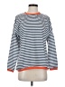 Made With Love Stripes Blue Pullover Sweater Size S - photo 1