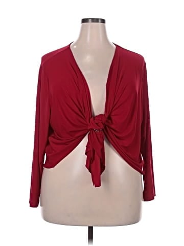 Attitudes by Renee 3/4 Sleeve Blouse (view 1)