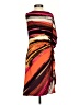 Worthington Print Orange Cocktail Dress Size S - photo 2