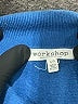 Workshop Republic Clothing Blue Pullover Sweater Size L - photo 7