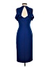 Ivanka Trump Solid Blue Cocktail Dress Size 4 - photo 2