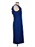 Ivanka Trump Solid Blue Cocktail Dress Size 4 - photo 4