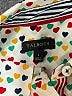 Talbots Hearts Ivory Long Sleeve Blouse Size L - photo 6