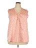 Alfani 100% Polyester Orange Sleeveless Blouse Size XXL - photo 1