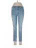 Zara Basic Stripes Blue Jeans Size 10 - photo 1