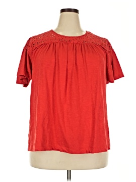 Lane Bryant Short Sleeve Blouse