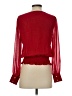 1.State Red Long Sleeve Blouse Size XS - photo 2