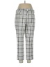 Ann Taylor Plaid Gray White Casual Pants Size 12 (petite) - photo 2