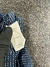 CAbi 100% Polyester Tweed Blue Casual Pants Size S - photo 7