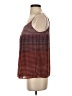 CAbi 100% Polyester Brown Sleeveless Blouse Size XS - photo 5