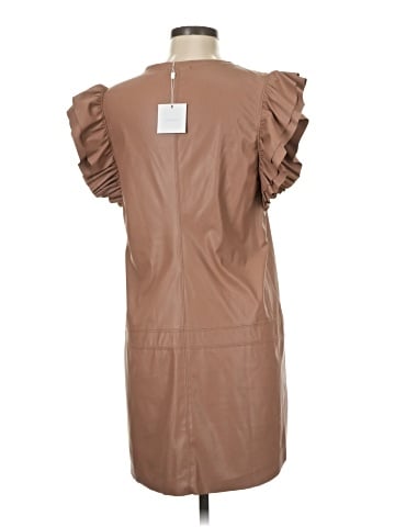 Lavender Brown Casual Dress (view 2)
